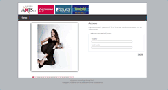 Desktop Screenshot of grupoaxis.com.pe